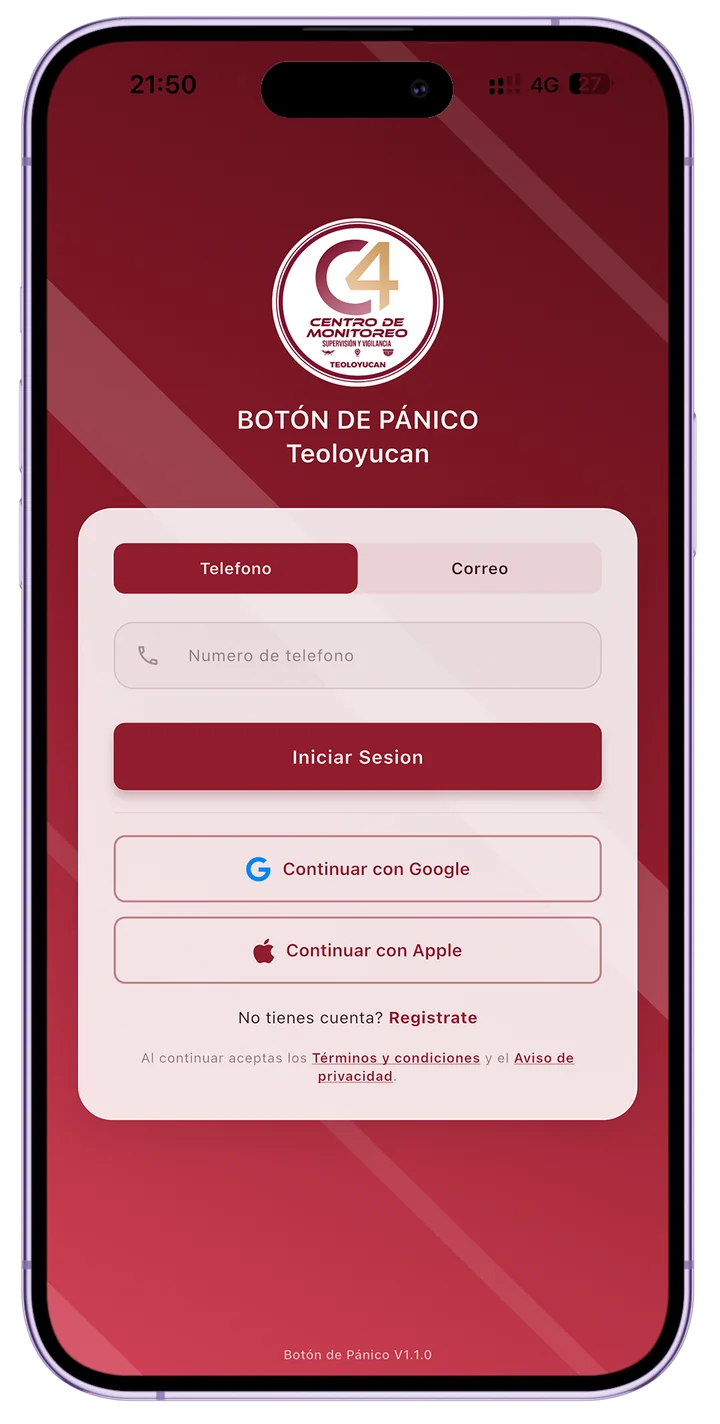 Botón de Pánico Teoloyucan